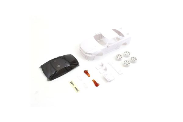 NISSAN SKYLINE GT-R V-spec (R34) White Body Set (w/Rim for AWD) MZN206