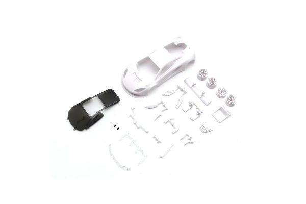 DIS - MZN223B McLaren12C GT3 2013 White Body set(w/Rim for RWD) MZN223