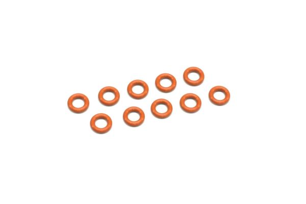 Silicone O-Ring(P3/Orange) 10Pcs ORG05