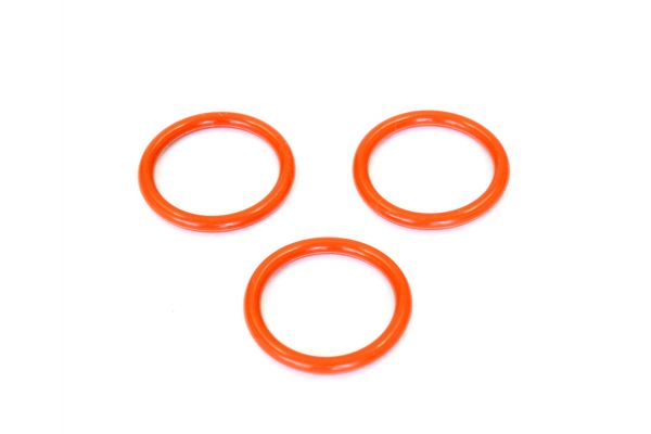 Silicone O-Ring (P18/Orange/3Pcs) ORG18