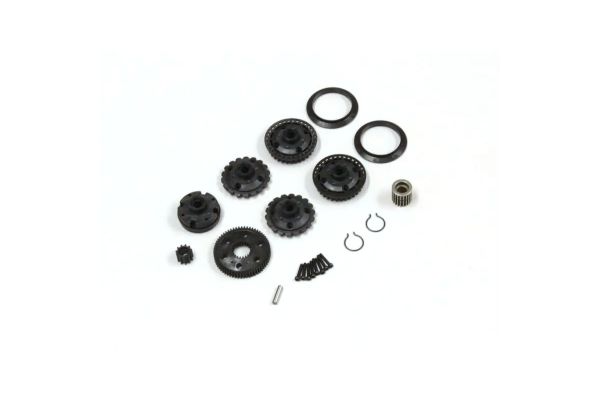 Diff Gear Case & Pulley (OPTIMA) OT208B