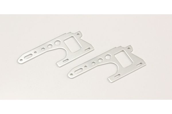 Front Side Plate (Silver/2pcs/OPTIMA) OT214S