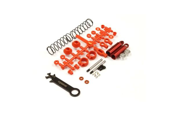 Rear Shock Set (Red/Tomahawk) SC223RB