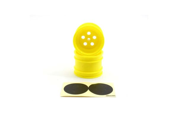Rear Wheel (Yellow/2pcs/Tomahawk)
