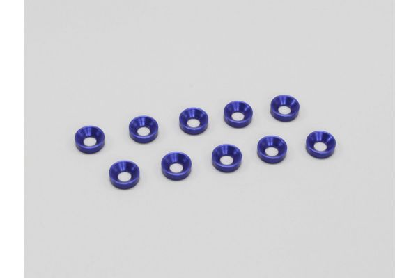 M3 Flat Head Washer(Blue/10Pcs)          W0146