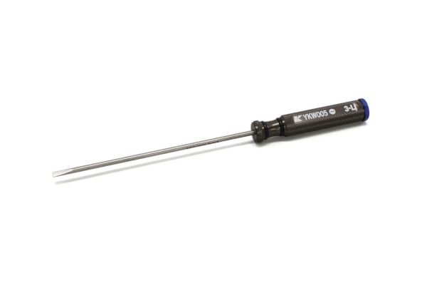 KANAI TOOL ScrewDriver(Flat/3mm/Long) YKW005B