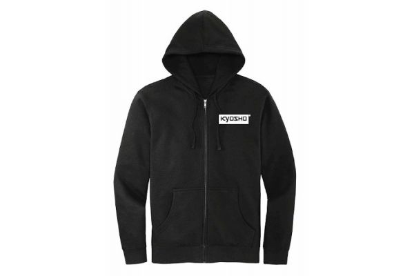 Box Logo Full Zip Hoodie Black XX Large KA7002BK-XXL