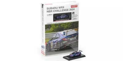 KYOSHO MINI CAR & BOOK No.24 SUBARU WRX NBR CHALLENGE 2024 K07129N24E