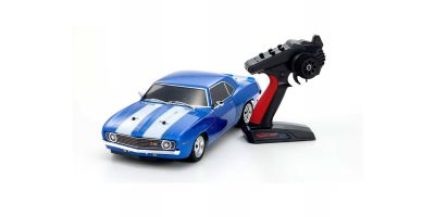 1/10 Scale Radio Controlled Electric Powered 4WD FAZER Mk2 FZ02 Series Readyset 1969 Chevy® Camaro® Z/28 Le Mans Blue 34418T1