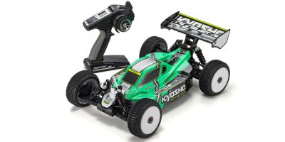 1:8 Scale Radio Controlled Brushless Powered 4WD Racing Buggy readyset INFERNO MP10e Green 34113T1S