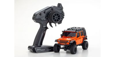 MINI-Z 4×4 Series Readyset JeepⓇ Wrangler Unlimited Rubicon with Accessory parts Punk`n Metallic 32528MO