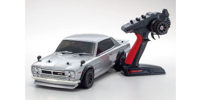 1/10 Scale Radio Controlled Electric Powered 4WD FAZER Mk2 FZ02 Series Readyset NISSAN SKYLINE 2000GT-R(KPGC10) Tuned Ver. Silver 34425T1