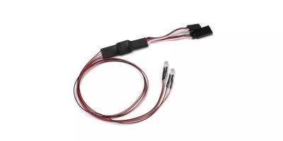 LED Light Unit (5mm/2 Bulbs/L=400/Clear) 97054-2C