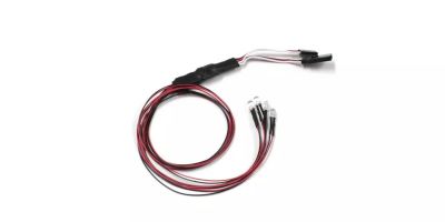 LED Light Unit (5mm/4 Bulbs/L=400/Red) 97054-4R-C