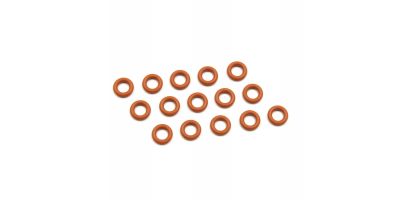 Silicone O-Ring(P4.5/Orange) 15Pcs ORG045