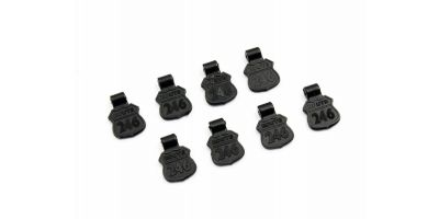 R246 Rubber Knob for Body Pin 6mm / 8pcs R246-9003