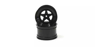 2.2" Rear Wheel (2p/Black/Turbo Scorpion) SCH006BKB