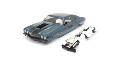 1970 Chevy Chevelle Supercharged VE Dark Blue Decoration Body Set FAB714DB