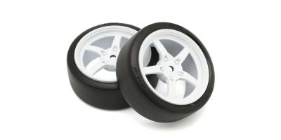 PremountedD-TireFZ02(5SpokeRWheel/WH/2p) FATH705WD