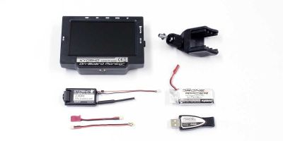 2.4GHz FPV System KYOSHO ONBOARD MONITOR with LiPo & USB Charger 82724BC-B