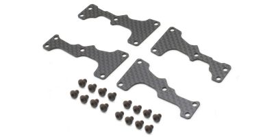Carbon Front Lower Sus. Plate Set(MP11) IFW705