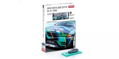 KYOSHO MINI CAR & BOOK No.25 HKS SKYLINE GT-R Gr.A 1993 K07012LF