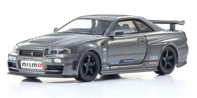 [MOTN] Nissan Skyline R34 GT-R NISMO CRS Ver. with LED (Gray) K07130LGR