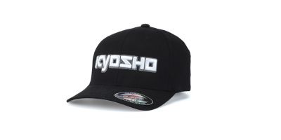 Kyosho 3D Cap Black L/XL KA30001BL