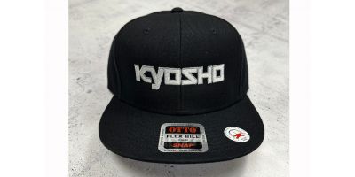 Kyosho Black Snap Back Flat or Curved Otto KA7004BK