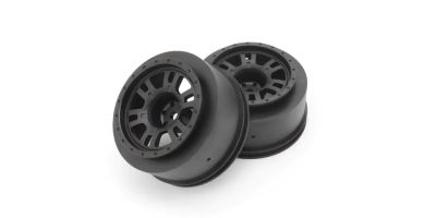 2.4"6 Spoke Off Road Wheel (KB10L/Black/2p) KBH002BK