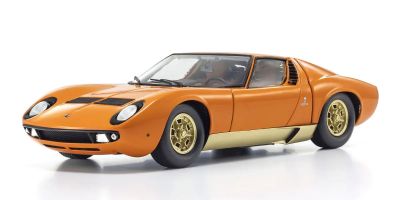 KYOSHO ORIGINAL 1/18scale LAMBORGHINI MIURA P 400 (ORANGE) 08314PB