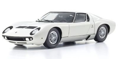 KYOSHO ORIGINAL 1/18scale LAMBORGHINI MIURA P 400 (WHITE) 08314W