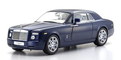 KYOSHO ORIGINAL 1/18scale Rolls Royce Phantom Coupe Blue Metallic 08862BLM