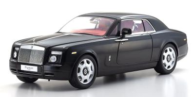 KYOSHO ORIGINAL 1/18scale Rolls Royce Phantom Coupe Diamond Black 08862DBK