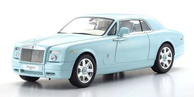 KYOSHO ORIGINAL 1/18scale Rolls Royce Phantom Coupe Turquoise 08862TBL