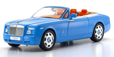 KYOSHO ORIGINAL 1/18scale Rolls Royce Phantom Drophead Coupe (Light Blue) 08871BL