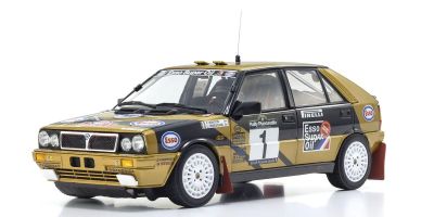 KYOSHO ORIGINAL 1/18scale Lancia Delta HF 4WD Winner Rally Piancavallo 1987 #1 08960D