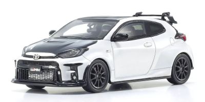 KYOSHO ORIGINAL 1/43scale Toyota GRMN Yaris Circuit Package White Pearl KSR43127W