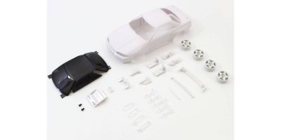 Skyline GT-R R32 Group A Specifications White Body Set w/Wheel MZN201