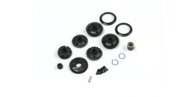 Diff Gear Case & Pulley (OPTIMA) OT208B