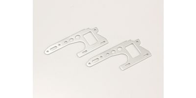 Front Side Plate (Silver/2pcs/OPTIMA) OT214S