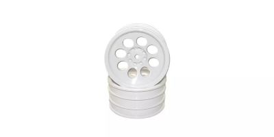 8Hole Wheel 50mm (Front/White/2pcs/Optima Mid) OTH249W