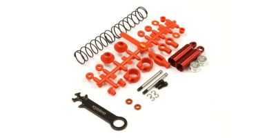 Rear Shock Set (Red/Tomahawk) SC223RB