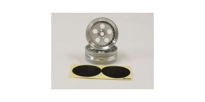 Front Wheel (Satin Chrome/2pcs/Tomahawk) SCH007SCB