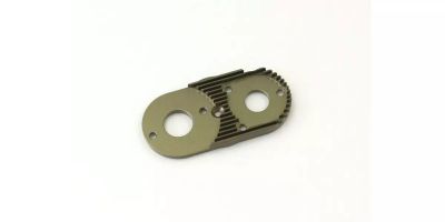 CNC Motor Plate (Gunmetal/Scorpion 2014) SCW011GMB