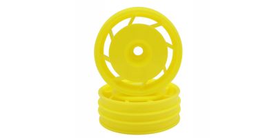 8D Front Wheel 50mm (Yellow/2pcs/Ultima) UTH001Y