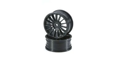 Wheel(15-Spoke/Black/24mm/2pcs) VZH003BKB