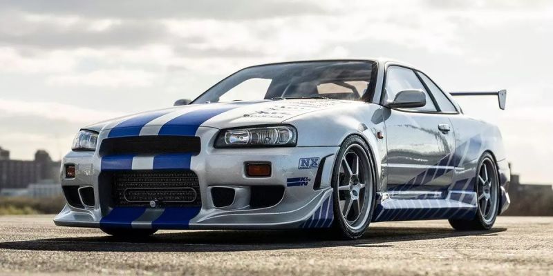 KYOSHO ORIGINAL 1/12scale Nissan Skyline R34 GT-R "Fast & Furious" KSR12007A