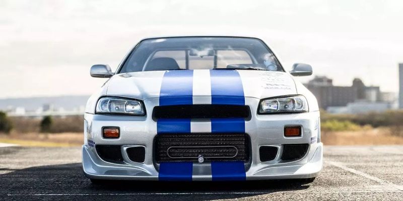 KYOSHO ORIGINAL 1/12scale Nissan Skyline R34 GT-R "Fast & Furious" KSR12007A