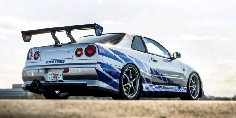 KYOSHO ORIGINAL 1/12scale Nissan Skyline R34 GT-R "Fast & Furious" KSR12007A